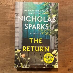 Nicholas Sparks  The Return - bestselling paperback novel